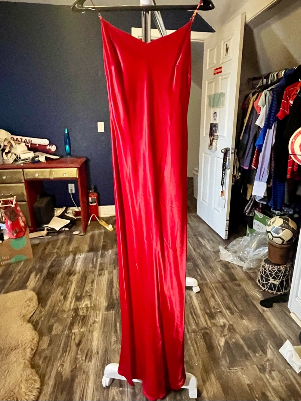 Zum Zum by Niki Livas Formal Dress Sz 3/4 Red